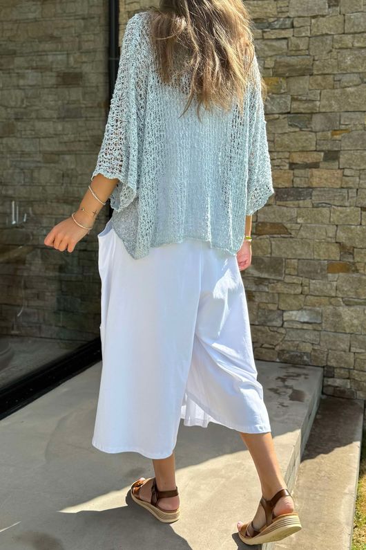 Laundry B Cloud Loose Box Knit Powder - 